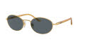 Persol PO1018S Gold / Blue (1129R5) Sunglasses - Color Image
