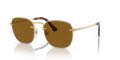 Persol PO2490S Gold-Brown (114233) Sunglasses - Color Image
