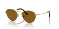 Persol PO2491S Gold-Brown (114233) Sunglasses - Color Image