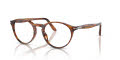Persol PO3092V Striped Brown (9066) Eyeglasses - Color Image