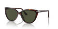 Persol PO3251S Havana / Green Lens (24/31) Sunglasses - Color Image