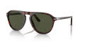 Persol PO3302S Havana/Green (24/31) Sunglasses - Color Image