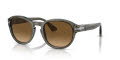 Persol PO3304S Grey Taupe Transparent-Brown Polarized (1103M2) Sunglasses - Color Image