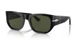 Persol PO3308S Black/Green (95/31) Sunglasses - Color Image