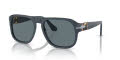 Persol PO3310S Dusty Blue/Dark Blue Polarized (11893R) Sunglasses - Color Image