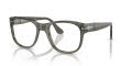 Persol PO3312V Transparent Taupe Gray (1103) Eyeglasses - Color Image