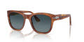 Persol PO3313S Terra Di Siena/Light Blue Gradient Dark Polarized (96/S3) Sunglasses - Color Image