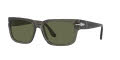 Persol PO3315S Transparent Taupe Gray/  Polar Green (110358) Sunglasses - Color Image