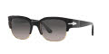 Persol PO3319S Black/ Grey Gradient Polarized (95/M3) Sunglasses - Color Image