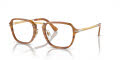 Persol PO3331V Striped Brown (960) Eyeglasses - Color Image