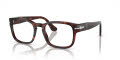 Persol PO3334V Havana (24) Eyeglasses - Color Image