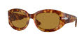 Persol PO3335S Brown-Tortoise / Brown (10653) Sunglasses - Color Image