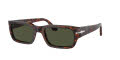 Persol PO3347S Havana / Green (24/31) Sunglasses - Color Image
