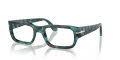 Persol PO3347V Blue Havana (1211) Eyeglasses - Color Image