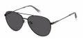 Polaroid Pld 4142/G/S/X Black / Grey Polarized (807) Sunglasses - Color Image