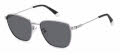 Polaroid Pld 4159/G/S/X Ruthenium / Gray Polarized (06LB/M9) Sunglasses - Color Image