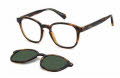 Polaroid Pld 6203/CS Havana / Green Polarized (086) Sunglasses - Color Image