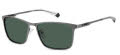 Polaroid PLD 2159/G/S/X Matte Dark Ruthenium / Green Polarized (R80/UC) Sunglasses - Color Image