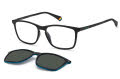 Polaroid Pld 6139/CS Black / Gray Pz (0807/M9) Sunglasses - Color Image