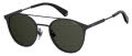 Polaroid Pld 2052/S Black / gray pz polarized (0807/M9) Sunglasses - Color Image