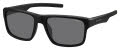 Polaroid Pld 3018/S Matte Black / gray polarized (0DL5/Y2) Sunglasses - Color Image