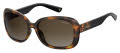 Polaroid Pld 4069/G/S/X Dark Havana / brown gradient polz polarized (0086/LA) Sunglasses - Color Image