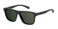 Polaroid Pld 6041/S Black / gray pz polarized (0807/M9) Sunglasses - Color Image