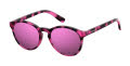 Polaroid Pld 8024/S Havana Fuchsia / Pink Mirror Az (0C4B/AI) Sunglasses - Color Image