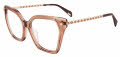 Police VPLN55M Transparent Brown (0805) Eyeglasses - Color Image