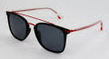 Police SPL583 Red w/ White Black PTS (U28P) Sunglasses - Color Image