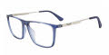 Police VPLP09 Shiny Transparent Blue (0AGQ) Eyeglasses - Color Image