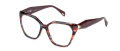 Police VPLR18M Brown/Blue Havana (09UV) Eyeglasses - Color Image