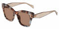 Police SPLL98M Brown Light Blue Havana (0AM5) Sunglasses - Color Image