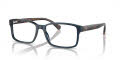 Polo PH2123 Shiny Transparent Blue (5470) Eyeglasses - Color Image