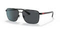 Polo PH3137 Semi-Shiny Black/Grey (926787) Sunglasses - Color Image