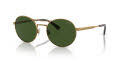 Polo PH3142 Semishiny Brass / Bottle Green (925171) Sunglasses - Color Image