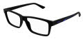 Puma PU0471O Black-Black (007) Eyeglasses - Color Image
