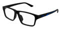 Puma PU0477OA Black-Black (002) Eyeglasses - Color Image