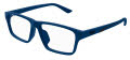 Puma PU0477OA Blue-Blue (003) Eyeglasses - Color Image