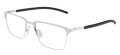 Puma PU0488O Silver - Black (002) Eyeglasses - Color Image