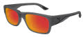 Puma PU0438S Grey / Red Lens (004) Sunglasses - Color Image