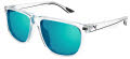 Puma PU0441S Crystal / Blue Lens (003) Sunglasses - Color Image