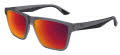 Puma PU0484S Grey / Blue Lens (005) Sunglasses - Color Image