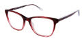 RACHEL by Rachel Roy Tranquil Cabernet Eyeglasses - Color Image