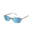 Revo LUNA 2 (RE 6007) LUNA 2 Satin Chrome Blue Water (RE 6007 03 BL) Sunglasses - Color Image