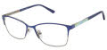 RACHEL by Rachel Roy Bliss Navy Eyeglasses - Color Image