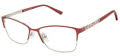 RACHEL by Rachel Roy Bliss Raspberry Eyeglasses - Color Image