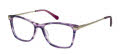 Radley RDO-6018 Gloss crystal purple horn silver (161) Eyeglasses - Color Image