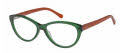 Radley RDO-6021 Gloss Crystal Green Crystal Orange (107) Eyeglasses - Color Image