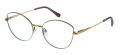 Radley RDO-6022 Matte Gold/ Painted Green (001) Eyeglasses - Color Image